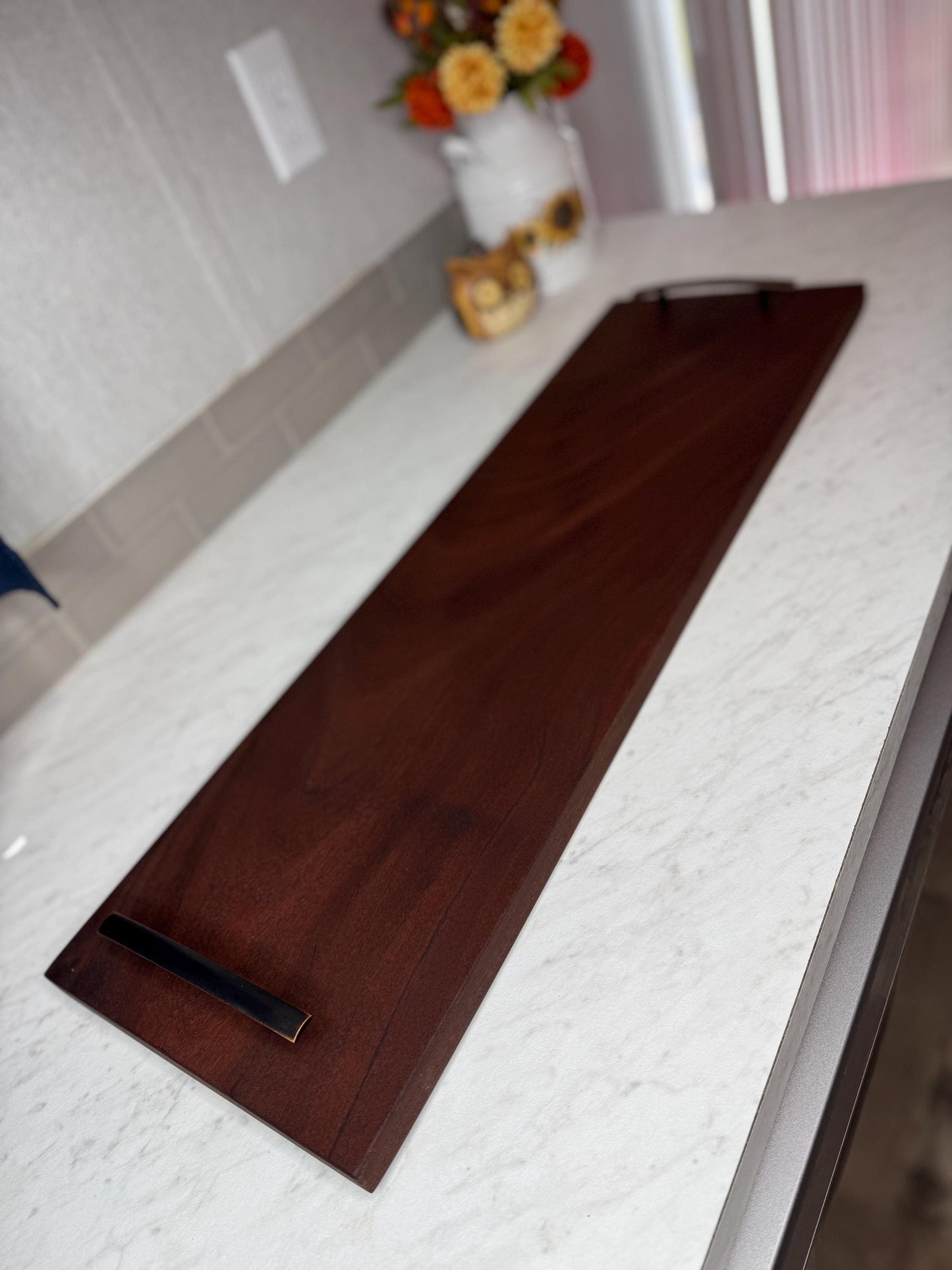 Mahogany Charcuterie Board
