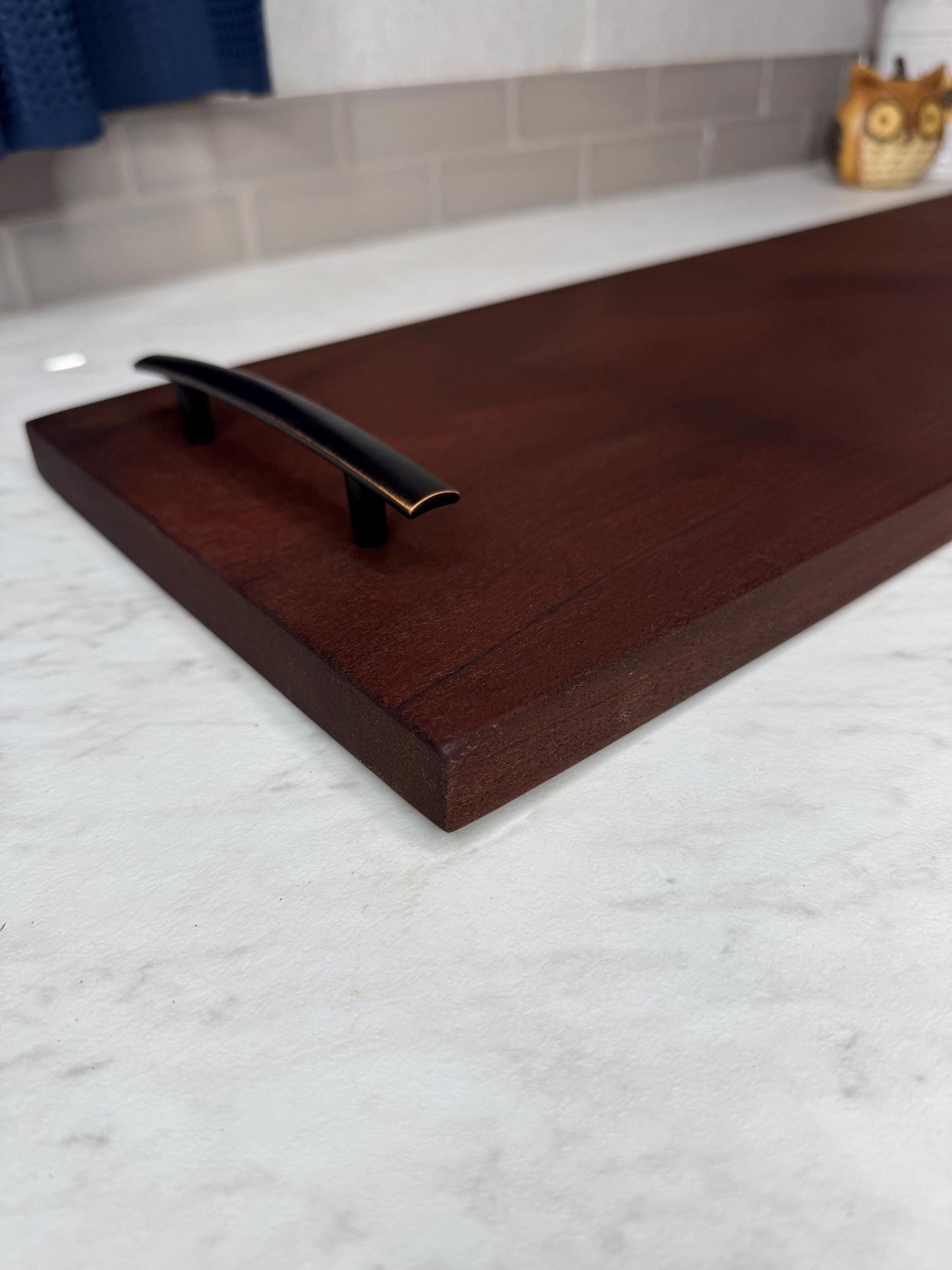 Mahogany Charcuterie Board