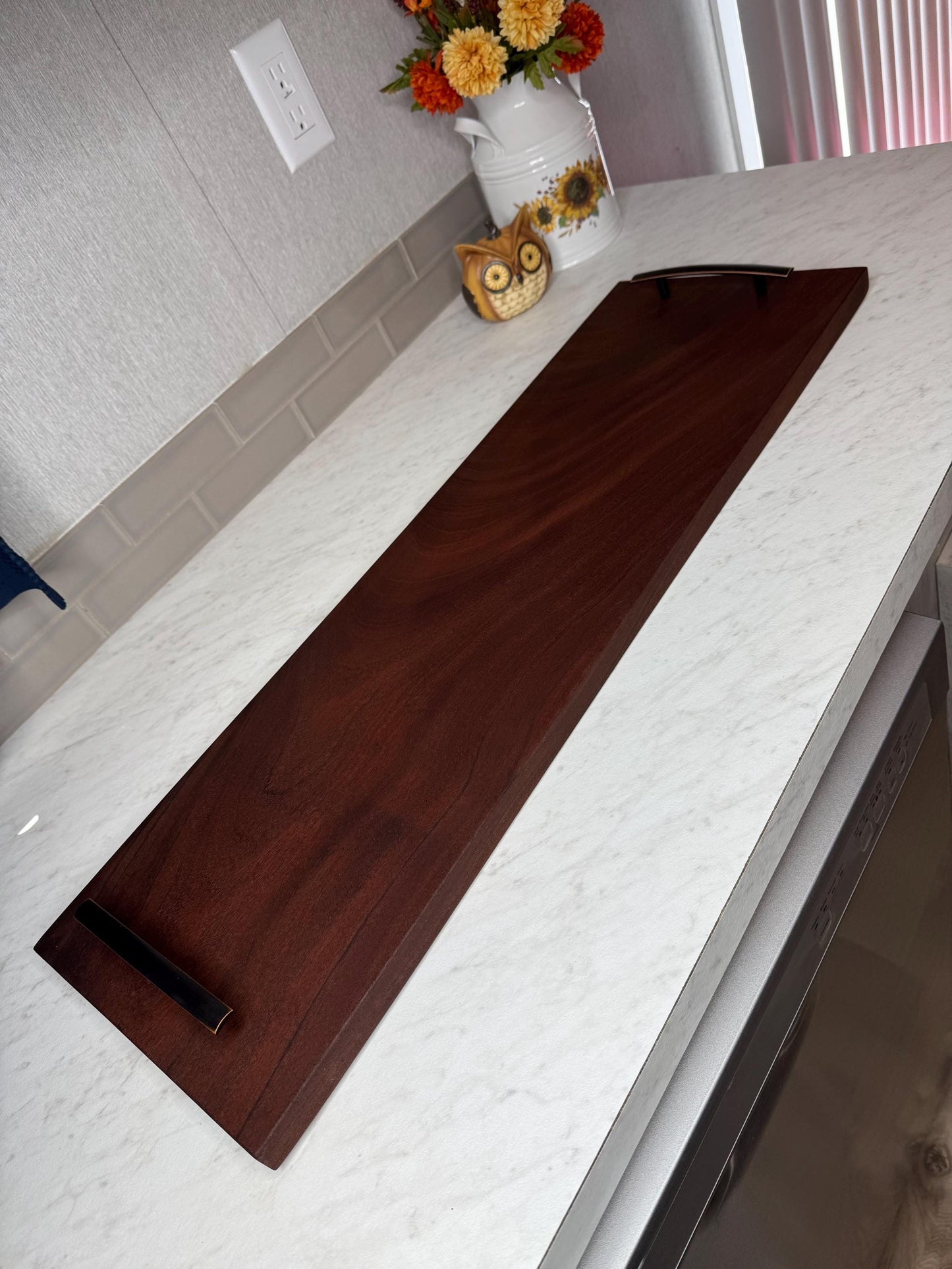 Mahogany Charcuterie Board