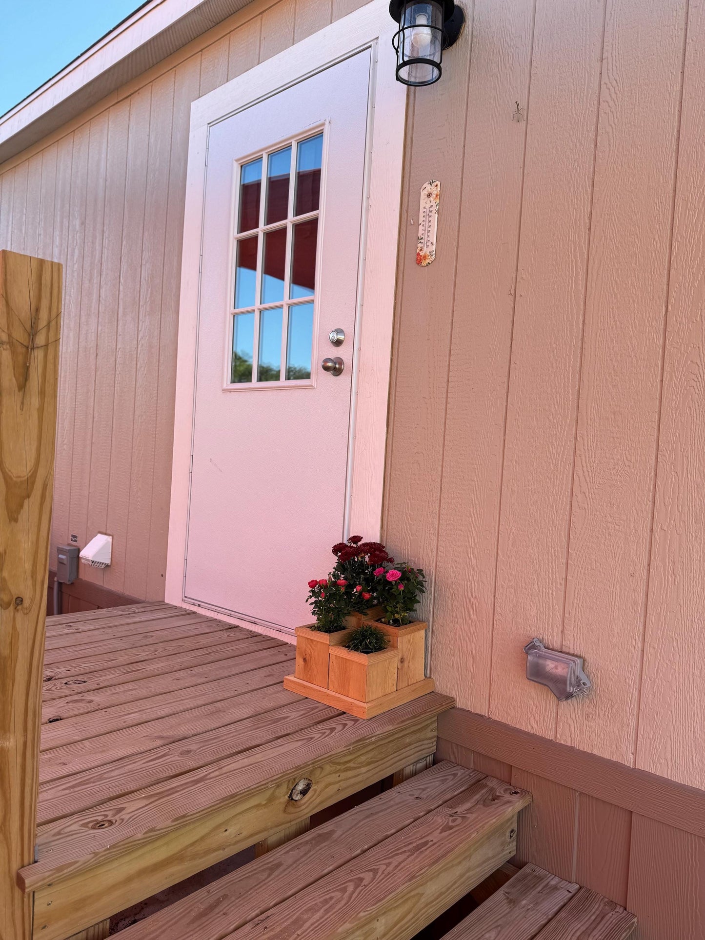 Cedar Wood Planter/ Herb Garden