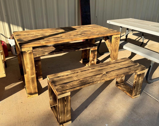 Outdoor/ Indoor Wooden Table